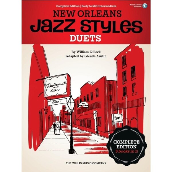 New Orleans Jazz Styles Duets Complete Book/Online Audio