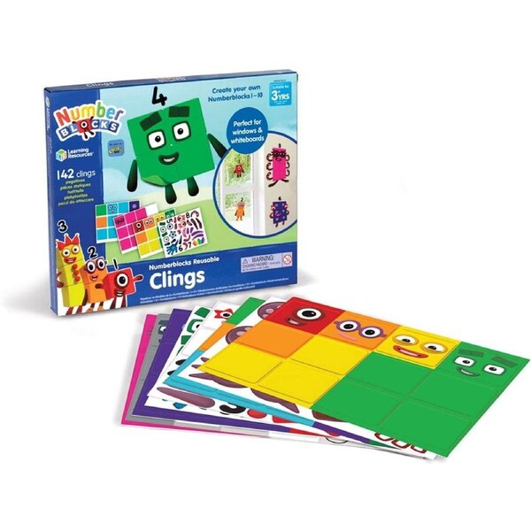 Hand2Mind - Numberblocks Reusable Clings