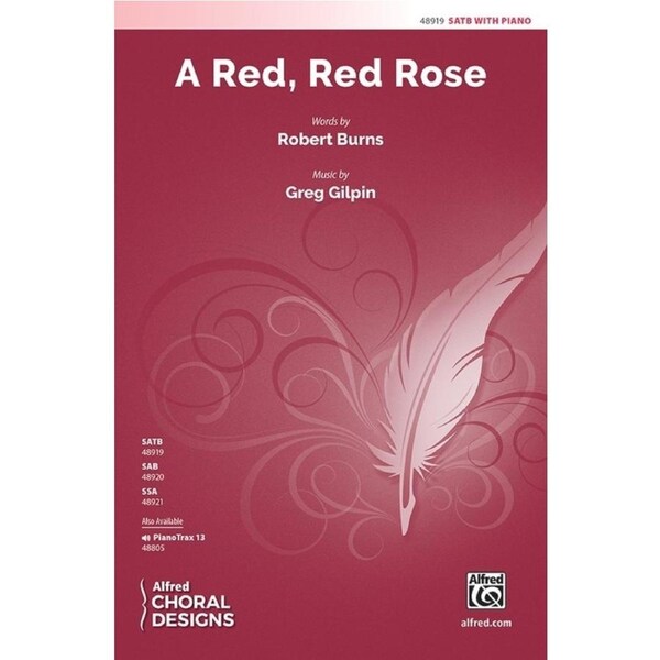 A Red Red Rose SATB