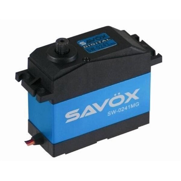 SW-0241MG Savox 1/5 Waterproof Servo 40kg @ .17