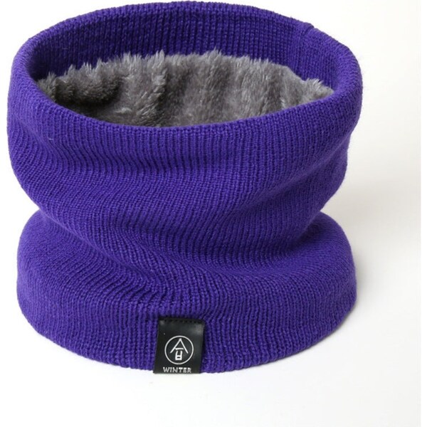 Women Men Winter Thermal Scarf Scarves Neck Warm-Blue