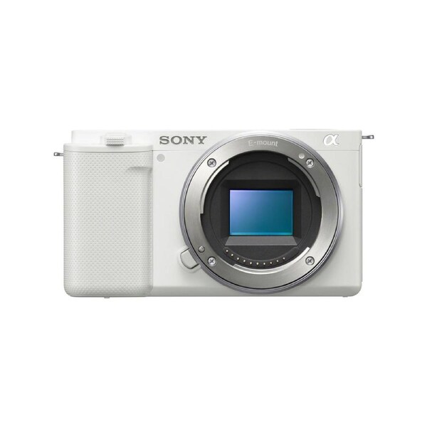 Sony ZVE10 White Body Compact System Camera