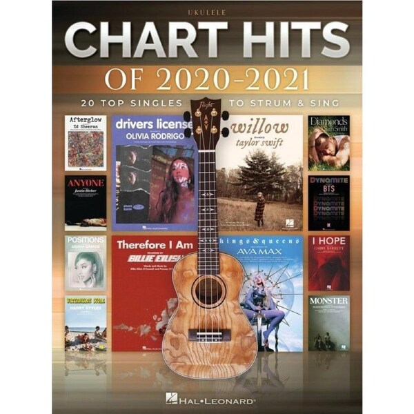 Chart Hits of 2020-2021 for Ukulele Songbook