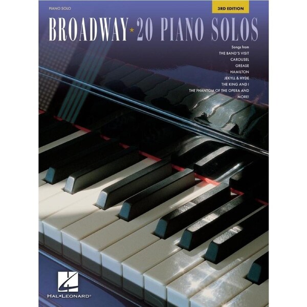Broadway 20 Piano Solos 3rd Edition