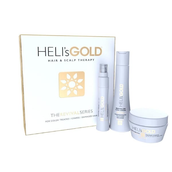 Heli's Gold Revival Series - For Dry, Damaged, Coarse Hair