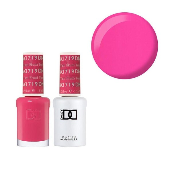 DND 719 Tutti Frutti - Daisy Collection Nail Gel Polish 15ml