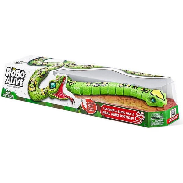Zuru Robo Alive 80cm Giant Realistic Python/Snake Kids/Children Toy 3y+ Green