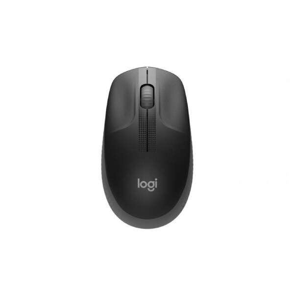 Logitech M190 Full-Size Wireless Mouse - Charcoal