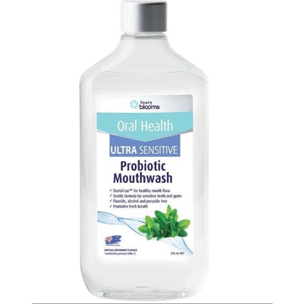 Henry Blooms Probiotic Mouthwash - Ultra Sensitive 375ml