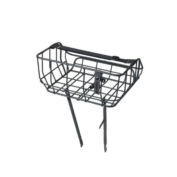 Basil Portland Bicycle Front Basket 25 Litres Black