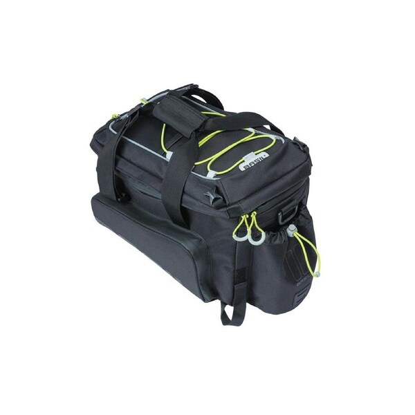 Basil Miles Trunkbag XL Pro 9-36 Litres Black/Lime - Black