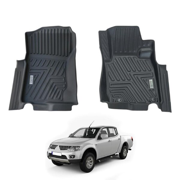 5D Car Floor Mats for Mitsubishi Triton ML MN Series Dual Cab 2006-2015