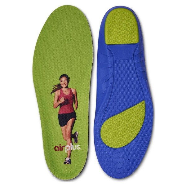 Airplus US Women 5-11 Ultra Sport Memory Plus Insoles Antimicrobial Arch Support