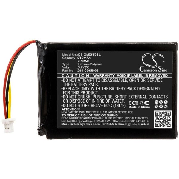 Replacement Battery for Garmin DriveSmart 5 55 65 LMT Drive 61 61LM 361-00056-08 GPS