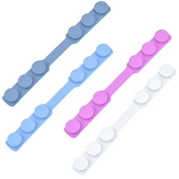 Ozoffer 5pcs Face Mask Adjustable Ear Hook Strap Extension Release Pain Ear Saver Buckle