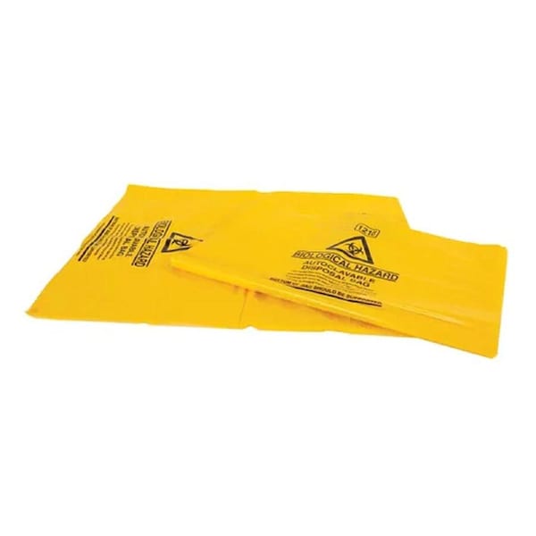 200pcs Autoclave Bags Bin Liners 55L