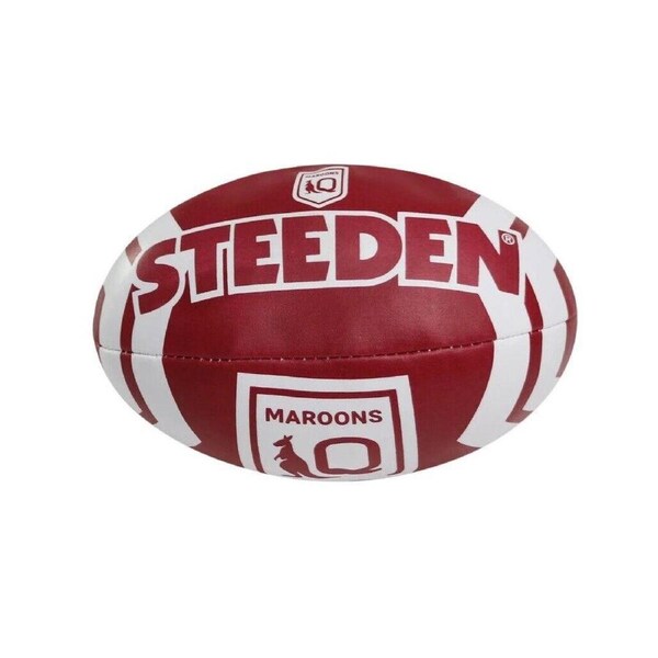 NRL 6 Inch Supporter Sponge Football - Queensland Maroons - Ball - QLD