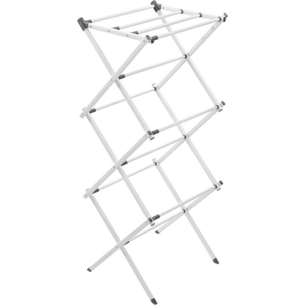 Boxsweden 3 Tier Extendable Free Standing Clothes Dryer/Horse White 75x38x100cm