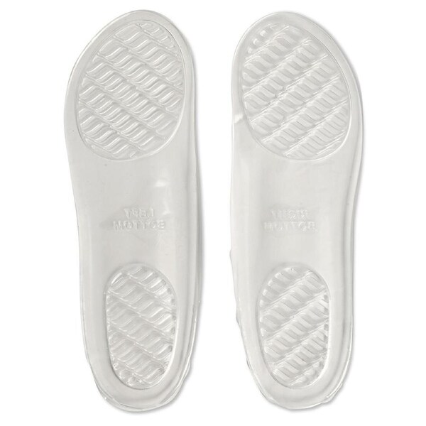 Apara Gel Comfort Shoes Insole Support Heels/Flats Insert Adhesive Pad Pair CLR