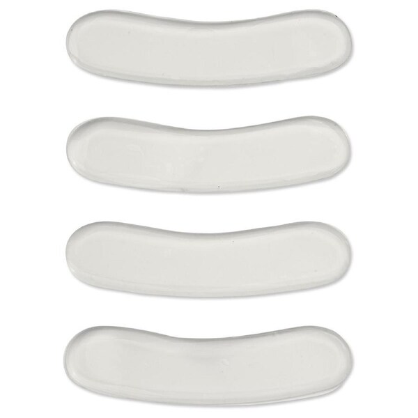 2 Pairs Apara Gel Shoes Heel Appeal Liners Boots/Flats Comfrot Cushioning Clear