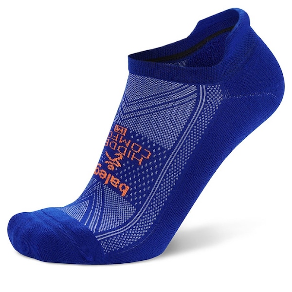 Balega Hidden Comfort Running Socks Dry Feet US W 13.5-15.5/M 12-14 XL Neon Blue