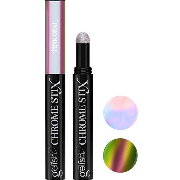 Gelish Chrome Stix Rub Instant Nail Art Mirror Effect - 1168200 Pink Opal 5g