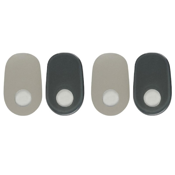 2x Airplus Gel Heel Pads Pain Relief Targeted Cushioning Support One Size