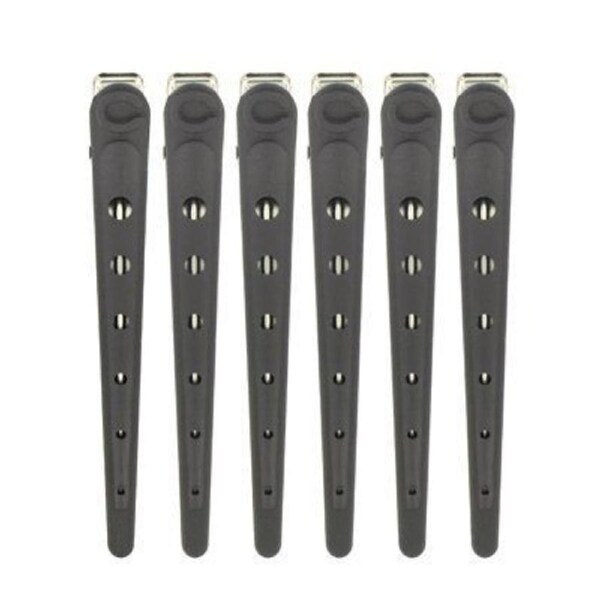 Cricket Carbon Clips 6 Piece Black