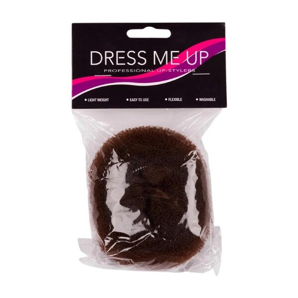 Dress Me Up Hair Donut - Medium Brown