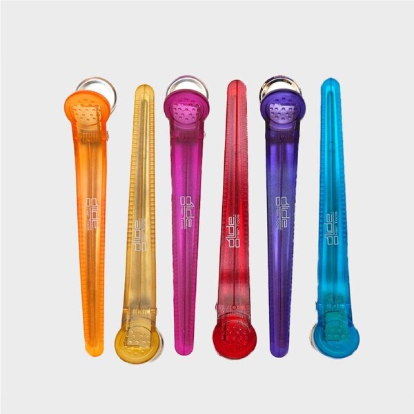 Glide Hair Tools Long Steroid Clips 6 Pack