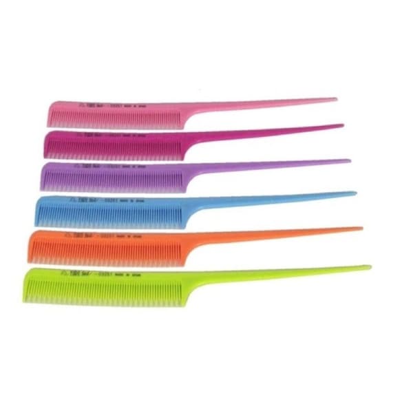 Eurostil Coloured Tail Comb