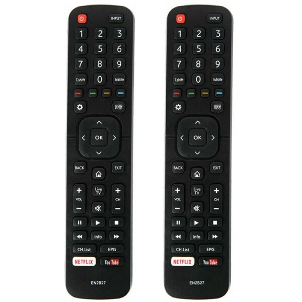Ozoffer 2XFor HISENSE TV Remote Professionalen OEM Control EN-2B27 RC3394402/01 3139 238