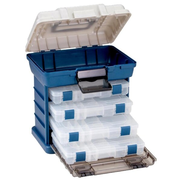 Plano 4 Bay Rack 3600 Fishing Tackle Storage Box