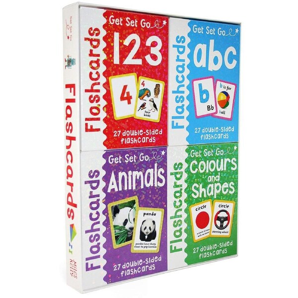 Get Set Go Flashcards 4 Set Tray