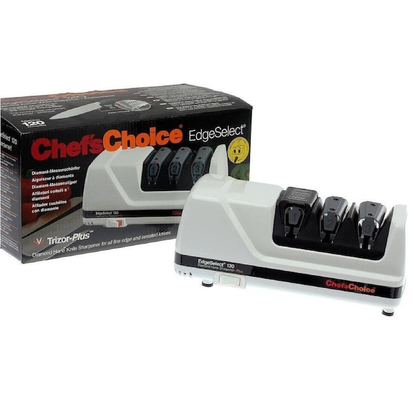 Chef's Choice EdgeSelect 120 Electric Knife Sharpener White