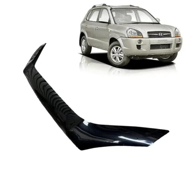 Bonnet Protector For Hyundai Tucson 2005-2009 Tinted Guard Black