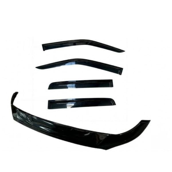 Bonnet Protector & Weathershields for Nissan Navara NP300 D23 2021-2024