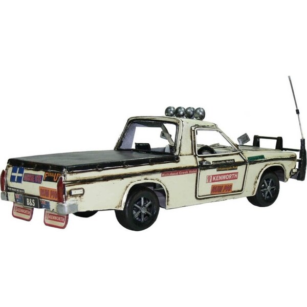 Boyle 29cm Vintage HQ B&S Ute Metal Ornament Home Handmade Standing Home Decor