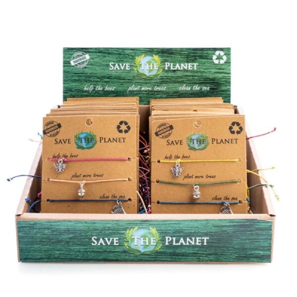 Save Our Planet Charm Bracelet Set (SENT AT RANDOM)