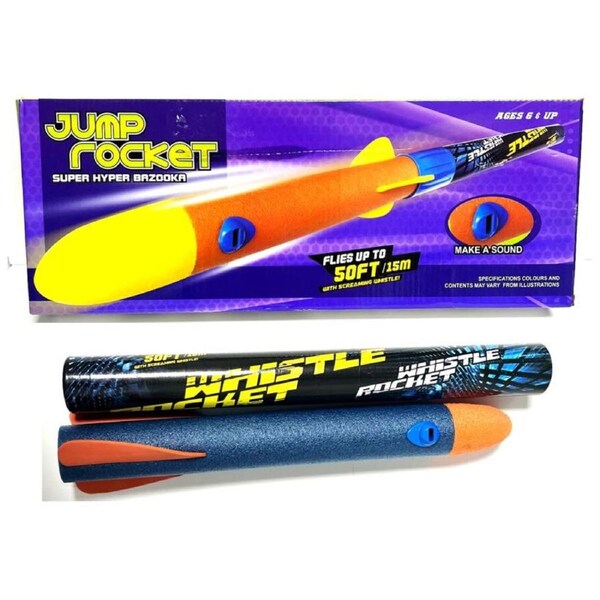 Hand Pump Whistle Rocket