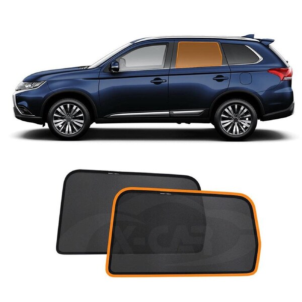 Rear Window Sun Shade for Mitsubishi Outlander 2012-2021 Car Sun Blind Mesh