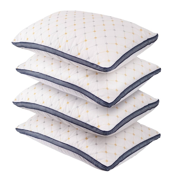 Royal Comfort Luxury Air Mesh Pillow Hotel Quality Ultra Comfort 4 Pack