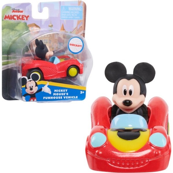 Disney Junior Mickey Mouse Diecast Toy Funhouse Vehicle Car Kids/Child Toy 3y+
