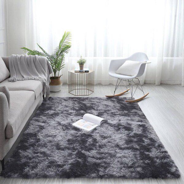 Advwin Non-Slip Shaggy Rug 160 x 230cm