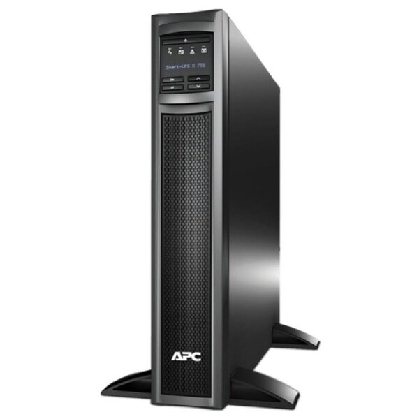 APC Smart-UPS X 750VA/600W Line Interactive UPS, 2U RM/Tower, 230V/10A Input, 8x IEC C13 Outlets, Lead Acid Battery, SmartSlot