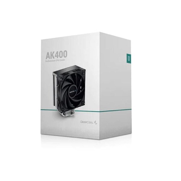 DeepCool AK400 Performance CPU Cooler, 4 Heat Pipe Tower, High-Performance FDB Fan, 220W Heat Dissipation, Intel LGA1700/1200/1151/1150/1155 AMD AM4