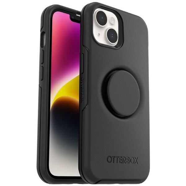 OtterBox Otter + Pop Symmetry Apple iPhone 14 Plus Case Black - (77-88743)