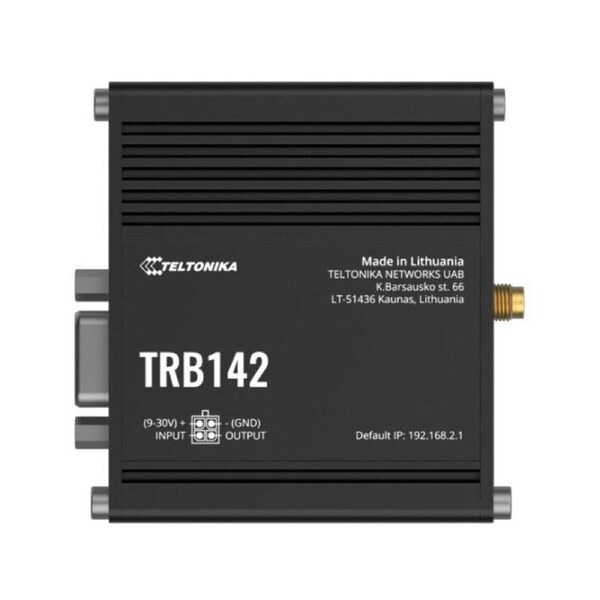 Teltonika TRB142 - Small, lightweight, powerful and cost-efficient Linux based LTE Industrial gateway board with RS232 interface