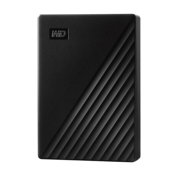 Western Digital My Passport 4TB USB 3.0 2.5' Portable External Hard Drive - 256-bit AES Encryption Slim Light Durable Shock Proof Black Plug & Play