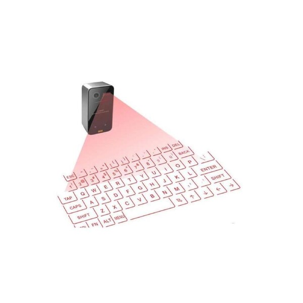 AGS Laser Projection Bluetooth Virtual Keyboard & Mouse for iPhone, Ipad, Smartphone and Tablets